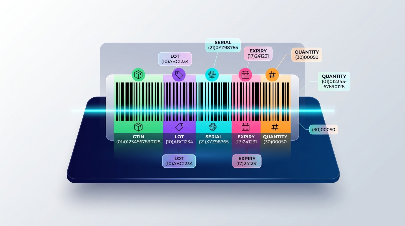 GS1 barcode parsing