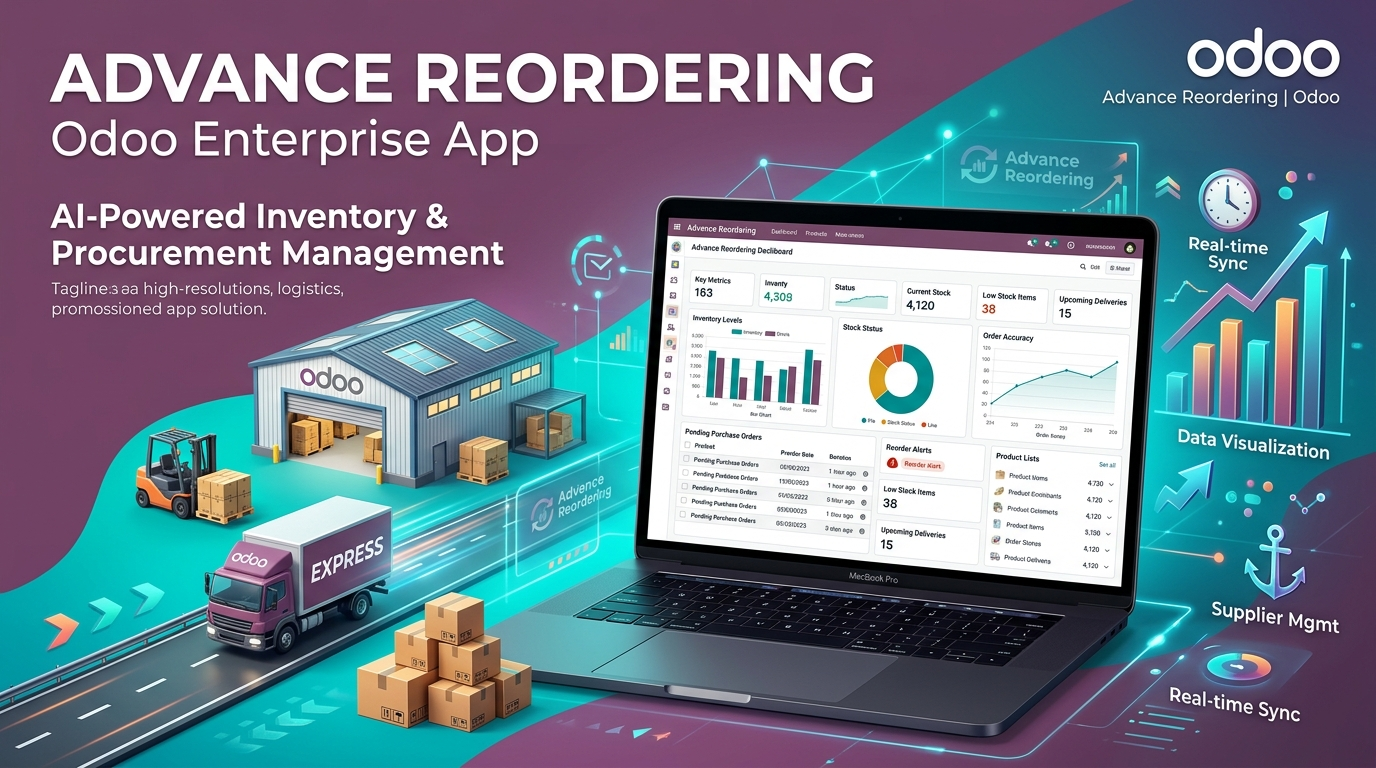 Advance Reordering for Odoo — inventory & replenishment overview