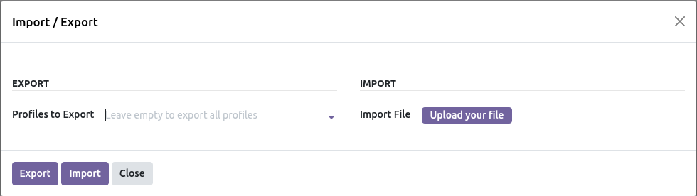 Copy configuration between users — this app