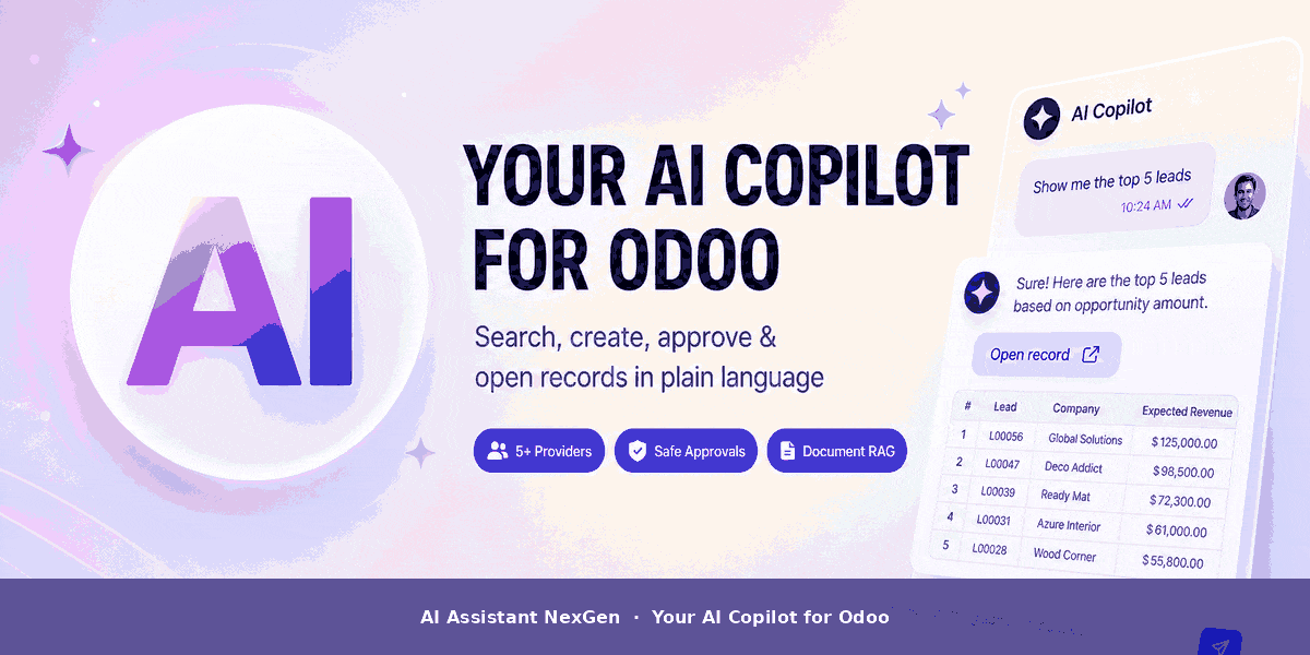 AI Assistant NexGen animated overview