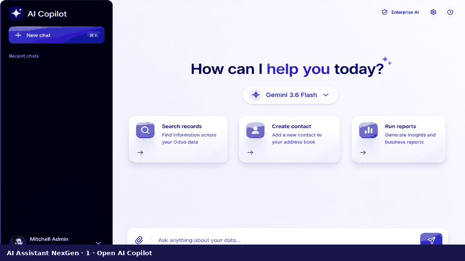 AI Copilot workflow GIF