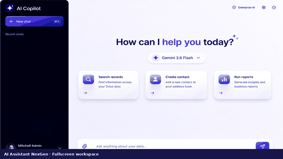 Fullscreen AI Copilot