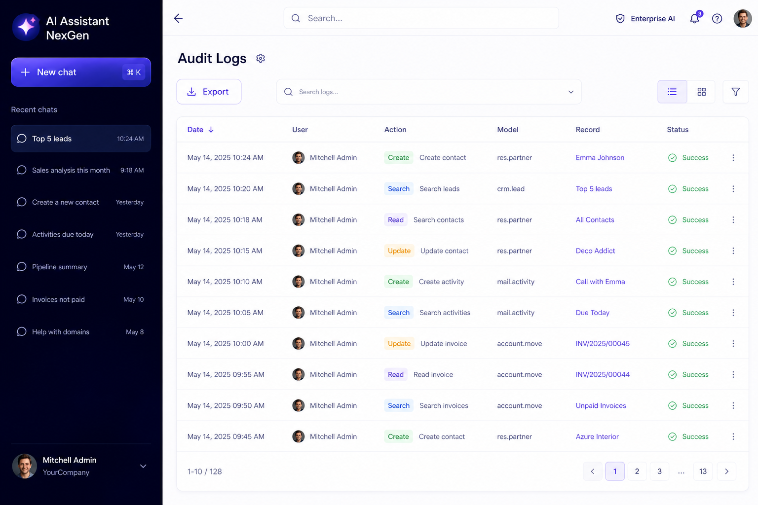 AI Copilot User & Manager