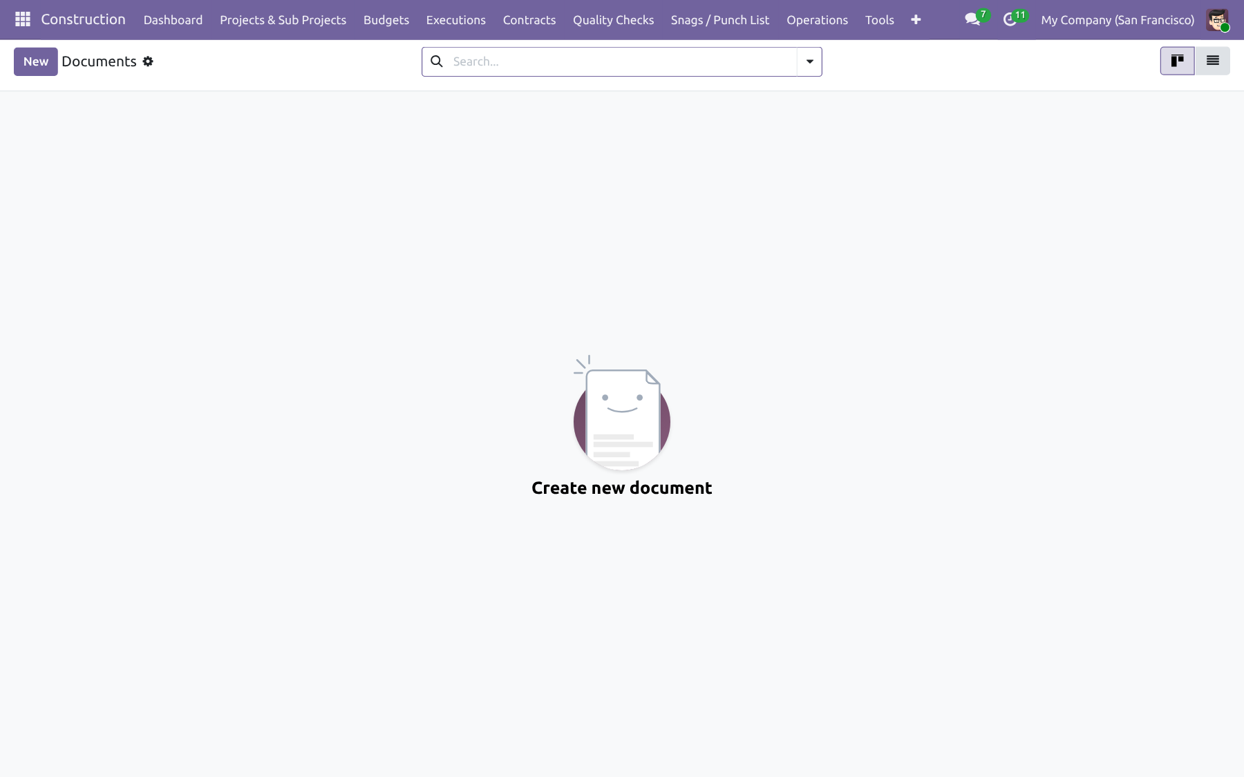 Document Hub — Construction Management NexGen